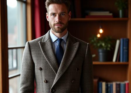 Herren Winterblazer aus Tweed