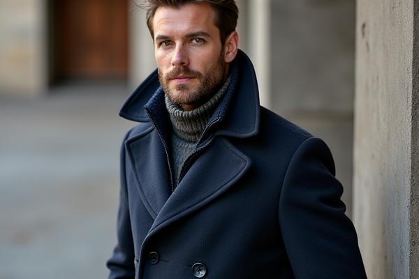 Moderne Herren Wintermantel Kollektion